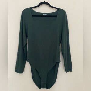 Old Navy dark green bodysuit size XL